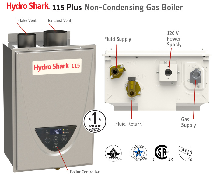 HydroShark® Electric Boilers