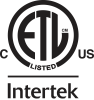 ETL Intertek Listed C US