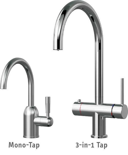 Stiebel Eltron Mono and 3-in-1 Taps